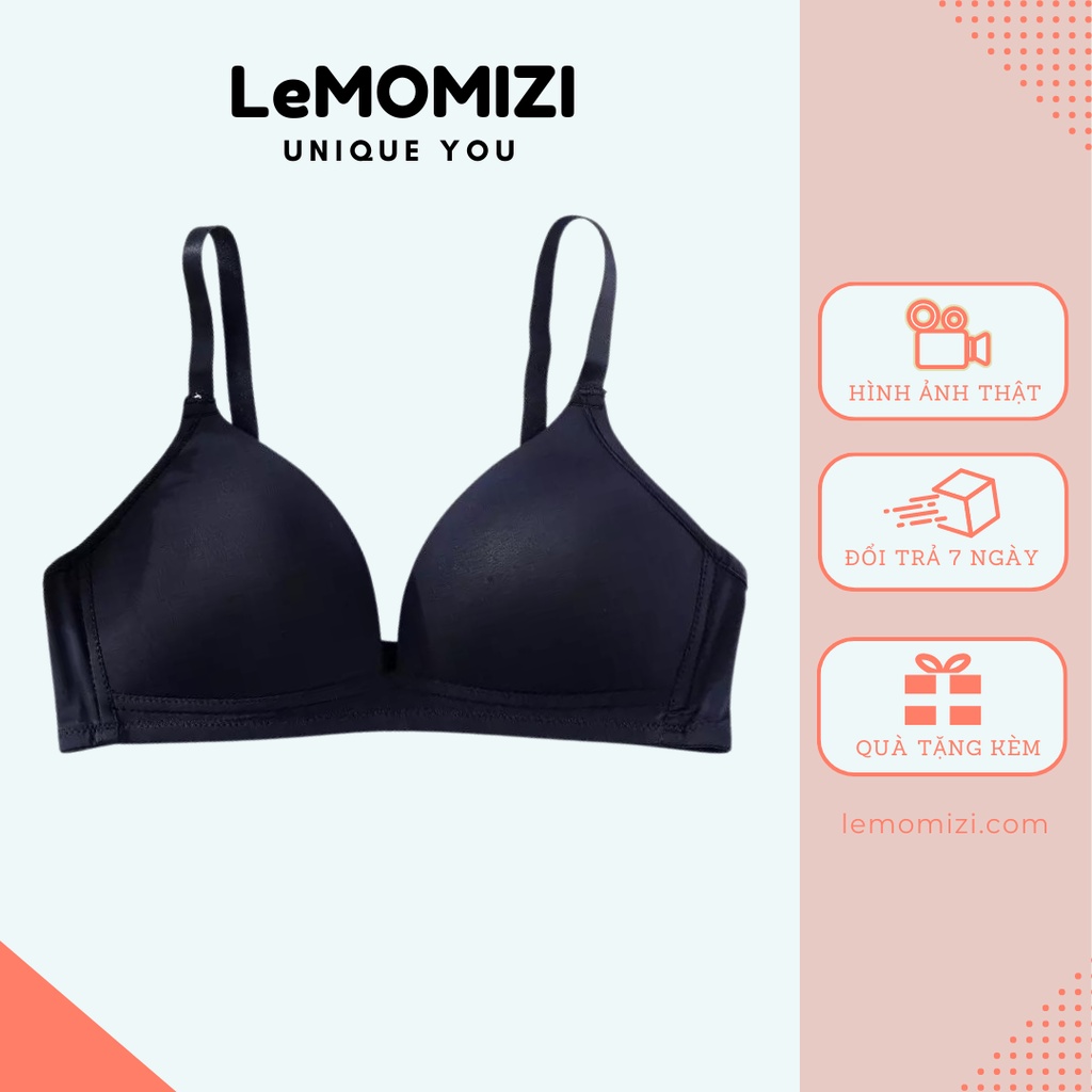 Áo ngực KHÔNG GỌNG - đúc su SIÊU mềm mịn nhẹ LeMOMIZI - BRADS04