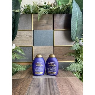 1 CẶP DẦU GỘI VÀ DẦU XẢ THICK & FULL BIOTIN COLLAGEN 385ML CỦA MỸ.
