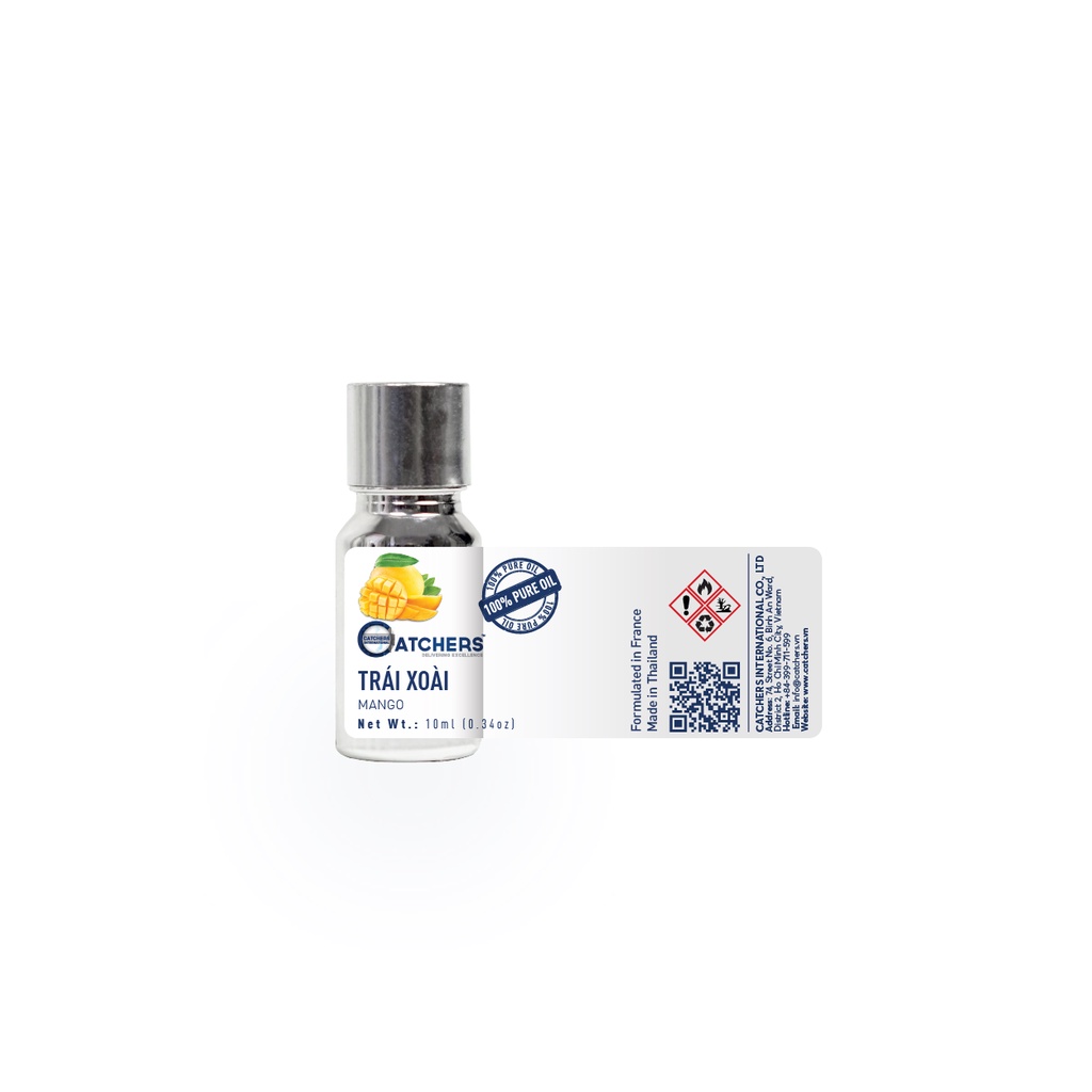 Tinh dầu thơm Trái Xoài 10ml - 100ml / Mango Pure Oil | Tinh dầu đậm đặc Full