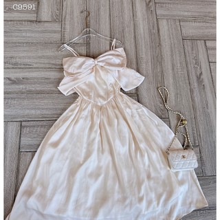 ĐẦM MAXI HAI DÂY NƠ NGỰC