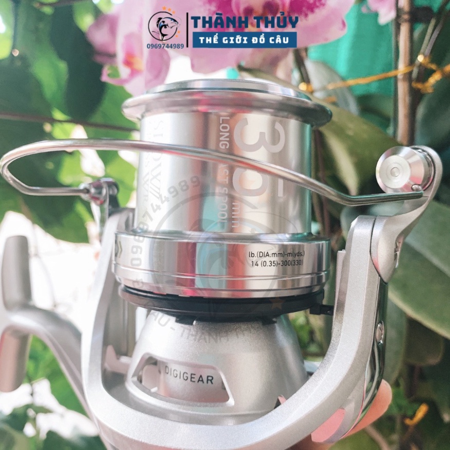 Máy câu cá cối nông DAIWA CROSSCAST SURF SCW 5000C QD 35/45mm