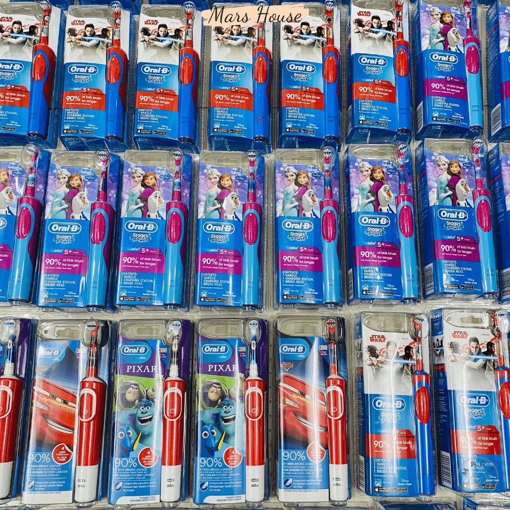 Bàn Chải Đánh Răng Điện Oral-B Cho Trẻ Em