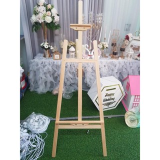 Giá ảnh giá vẽ tranh gỗ giá để ảnh cô dâu chú rể cổng rạp trang trí đám cưới cao 150cm