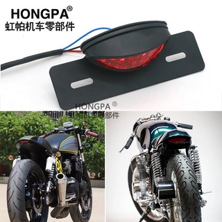 Đèn led đuôi xe 12v màu đỏ có thể điều chỉnh cho xe mô tô cafe racer