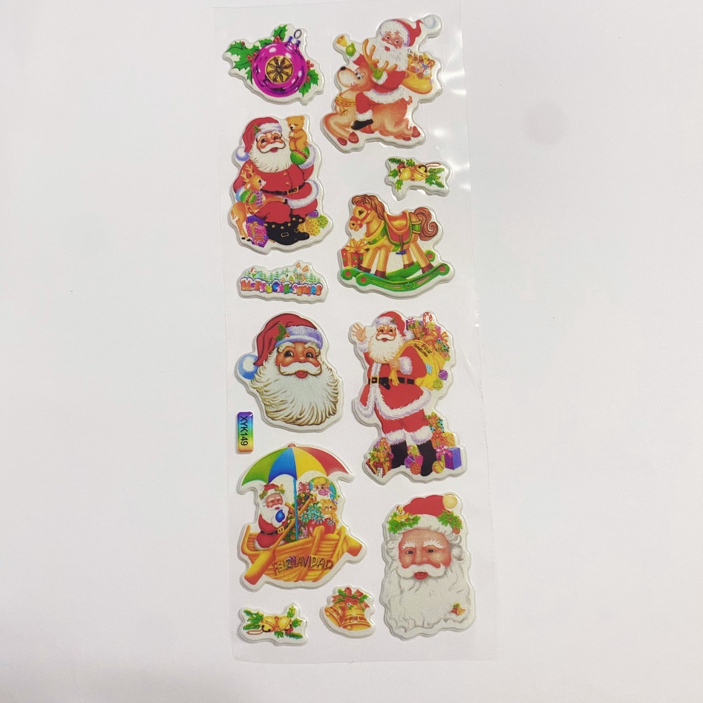 Tấm sticker nổi 3d nhiều mẫu dễ thương cute TY0363