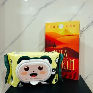 Combo 5 gói Khăn ướt Phú Đạt hình gấu (Chính hãng)