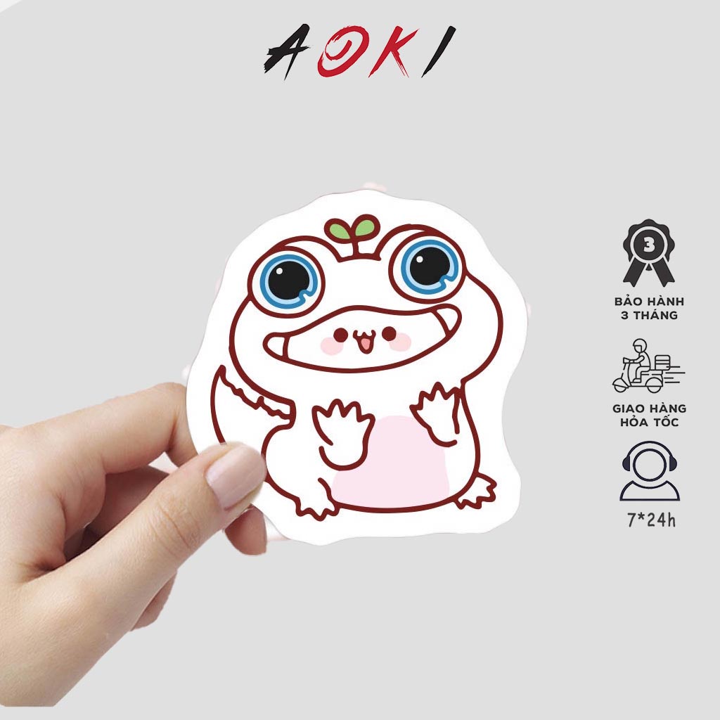 Bộ 100 Sticker 2D, Decor Mọi Vật Dụng Bình Nước, Sách Vở, Điện Thoại hình dán siêu dễ thương cute