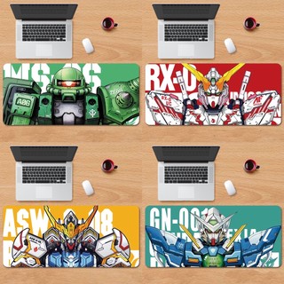 Miếng lót chuột, pad chuột 80x30cm, 90x40cm dày 3mm chống trượt Gundam Gaming Pinktech