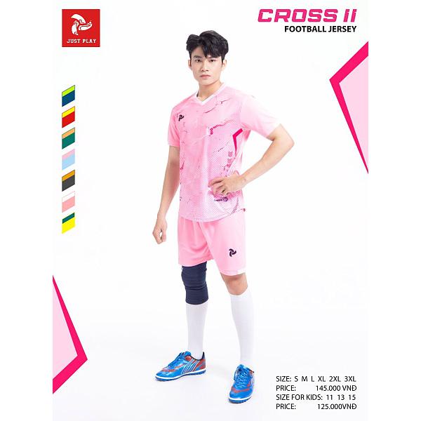 JUSTPLAY CROSS II, áo bóng đá thiết kế