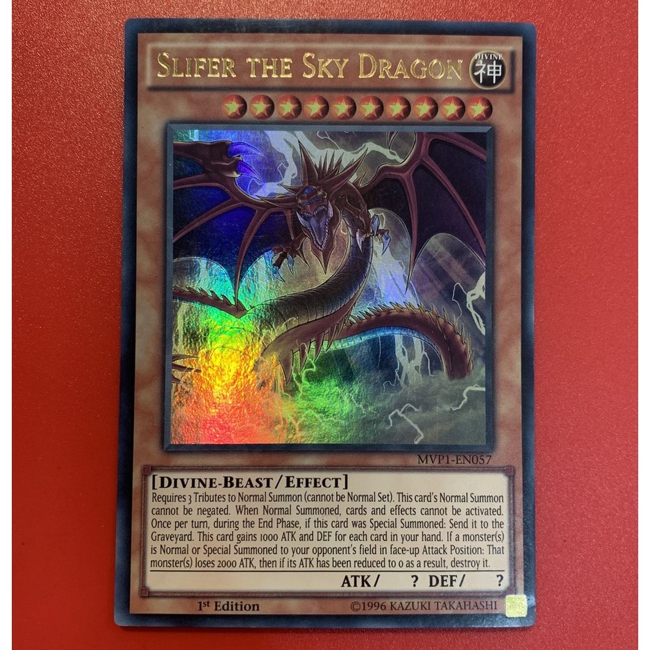 Bài Yugioh - Slifer The Sky Dragon MVP1  # Thiên Không Long Osiris