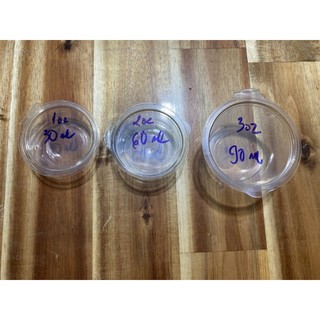 Hộp đựng nước chấm nắp liền  (50 cái / 1 túi)