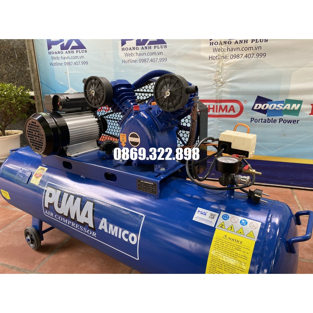 Máy Nén Khí Puma Amico 2HP 120L V-0.17/8