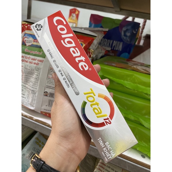 Kem đánh răng Colgate Total bạc hà tinh khiết 170g