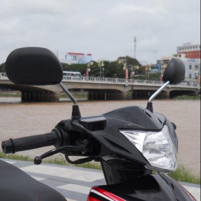 Gương xe máy Gương chiếu hậu SPARK fi lắp trái phải cho xe SIRIUS EXCITER ... HONDA YAMAHA- Hình thật sản phẩm