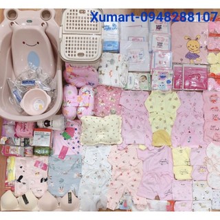 combo đồ sơ sinh trọn gói cho mẹ và bé hàng vn 100%