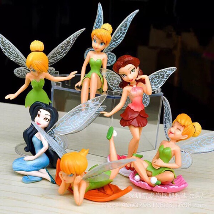 Búp Bê Tinker Bell - Sét 6 Mô Hình