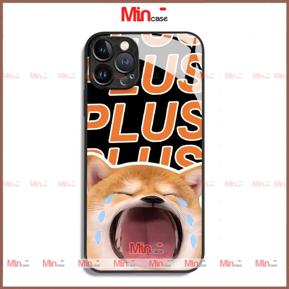 Ốp lưng kính iphone cặp đôi chó mèo độc lạ cute ngộ nghĩnh dễ thương đẹp cho ip 6/6s/7/8/X/XS/11/12/13/14 Pro Plus Max