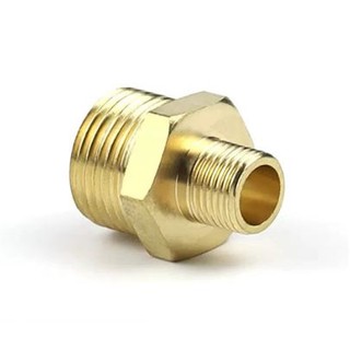 Kép đồng, nối đồng hai đầu ren ngoài bằng đồng thau hàng dày