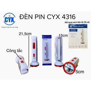 Đèn Pin Cầm Tay CYX-4316 Hàng Loại 1
