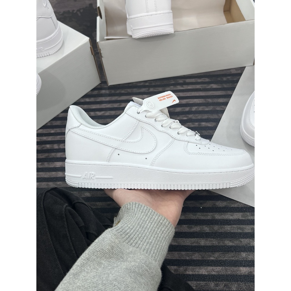 Giày Af1 Trắng  Đế Air , Air Force 1 Nam Nữ Hàng S. Cấp  Full Box Bill Dễ Phối Đồ  Nam Nữ