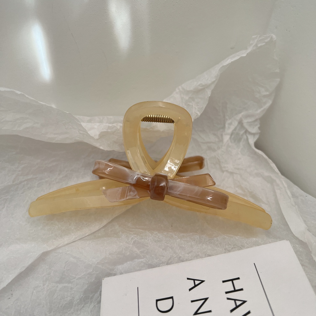 Kẹp Tóc Nơ Lớn 13cm Thời Trang Xuân Hè Mới Chất Lượng Cao Cho Nữ