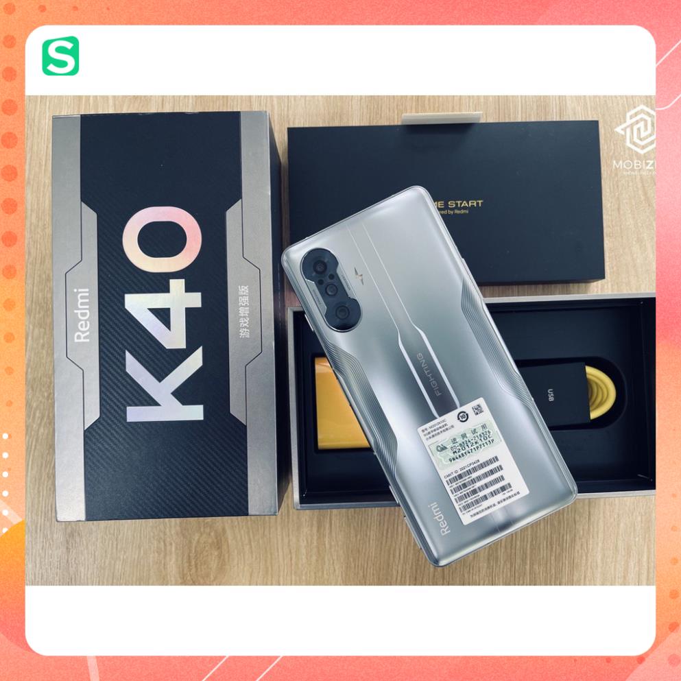 XIAOMI REDMI K40 GAMING EDITION Chip: MediaTek Dimensity 1200 Hàng Chính Hãng Like New Fullbox BH 18 Tháng