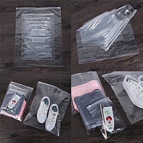 100 chiếc túi zip khóa kéo chọn size