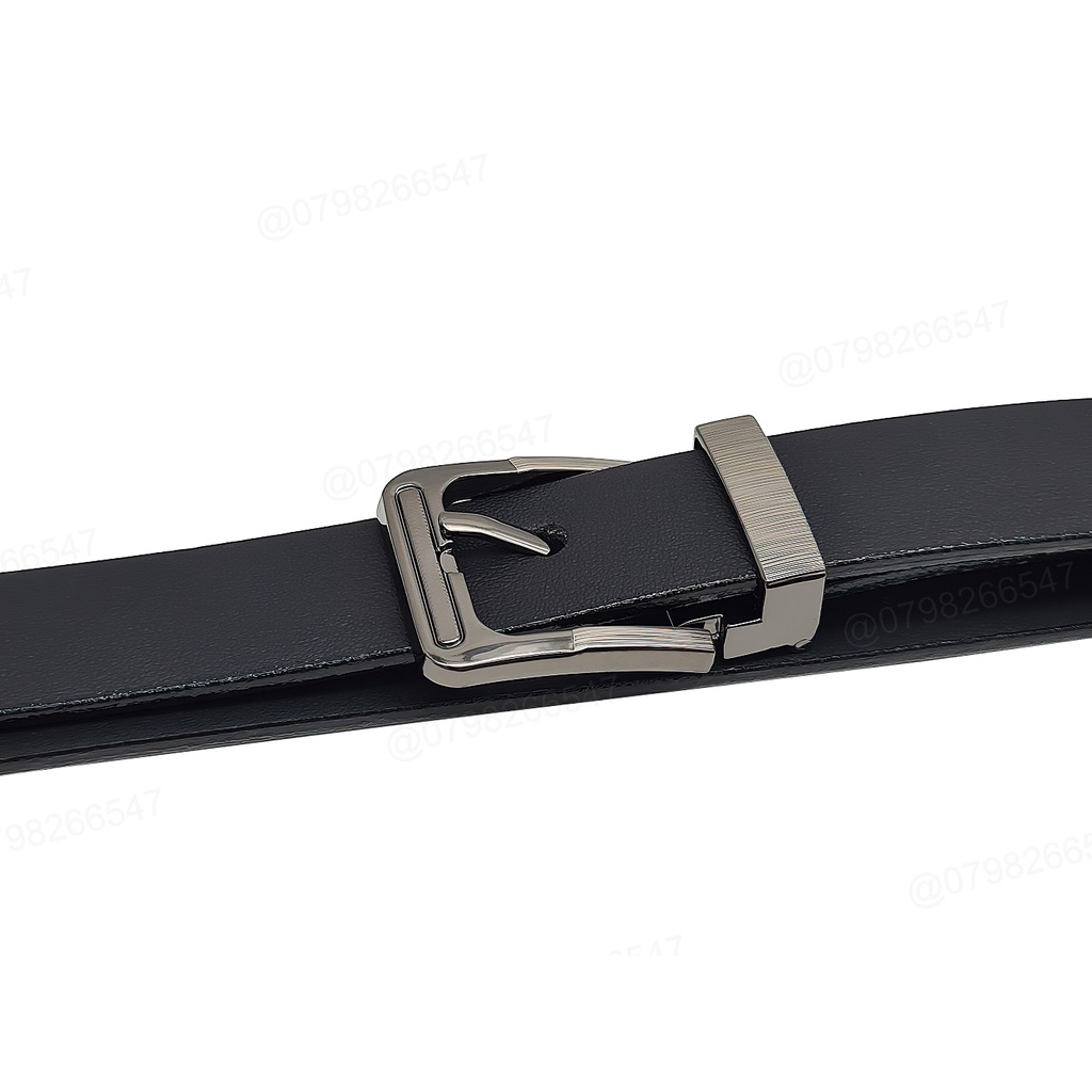 Dây nịt học sinh nam DHM-440 | Đầu khoá kim kẹp bản nhỏ 2.3cm thời trang | Bảo hành 12 tháng