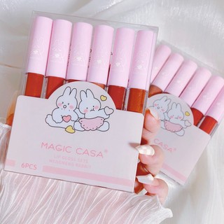 Set 6 Cây Magic Casa Thỏ Trái Tim Meng Meng