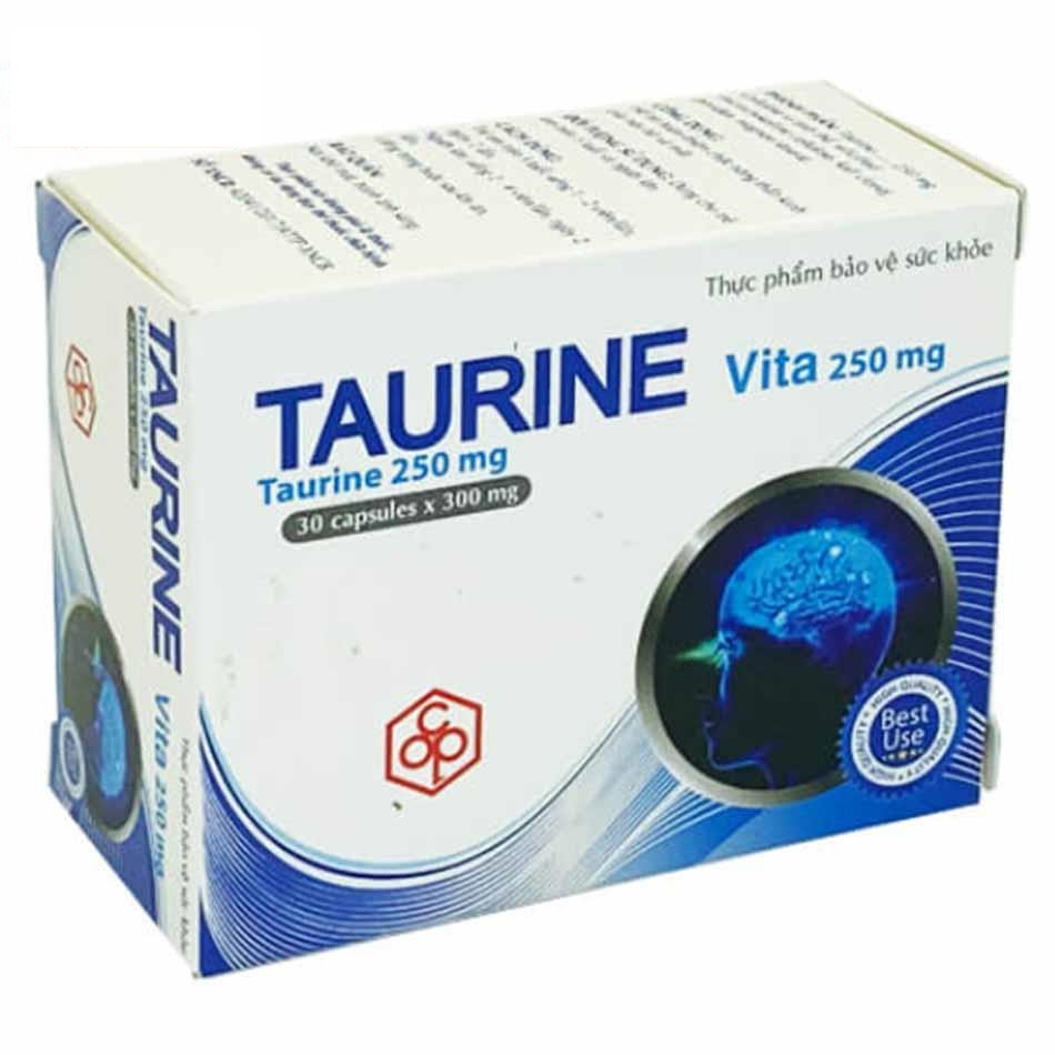 Viên Uống Bổ Não Taurine Vita 250mg, 500mg - LinhChi Pharmacy