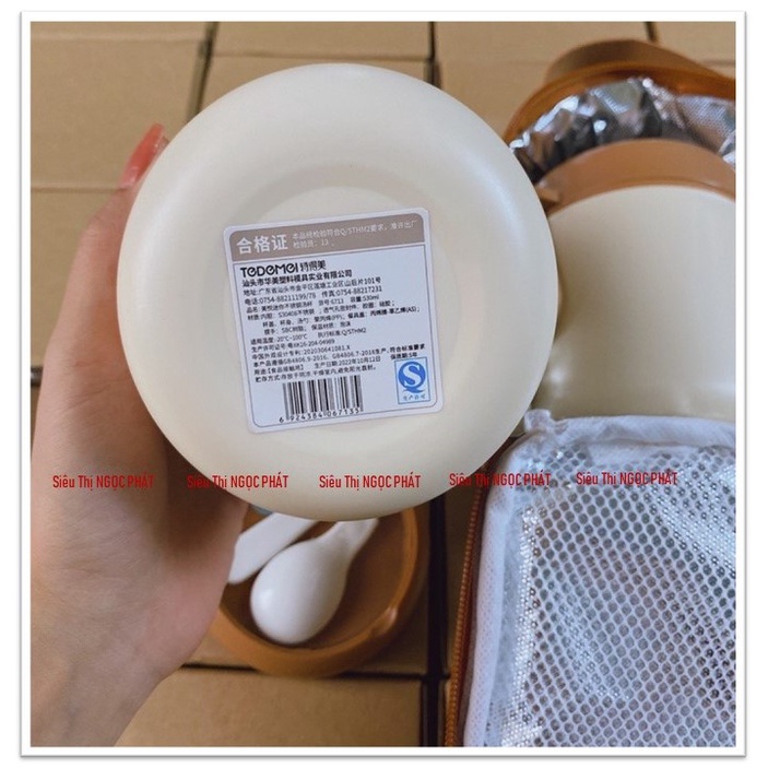 𝗨̉ 𝗰𝗵𝗮́𝗼 𝗴𝗶𝘂̛̃ 𝗻𝗵𝗶𝗲̣̂𝘁 𝗗𝗘𝗔𝗥 𝗟𝗜𝗧𝗧𝗟𝗘 𝗕𝗘𝗔𝗥+ Muỗng + Túi giữ nhiệt