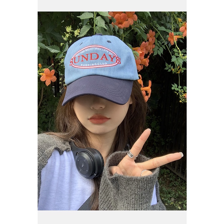 Mũ Lưỡi Trai Denim Chống Nắng Thêu Chữ AYS Nhiều Màu Sắc Đa Dạng Cho Nam Và Nữ