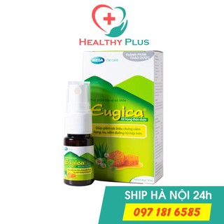 ✔️️️Xịt Họng Thảo Dược Giảm Viêm Họng Eugica 10ml Mega