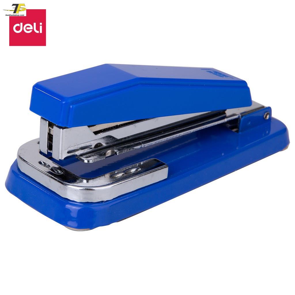 Dập ghim xoay 3 chiều 25 trang - Deli 414  Ghim phù hợp: 24/6 hoặc 26/6