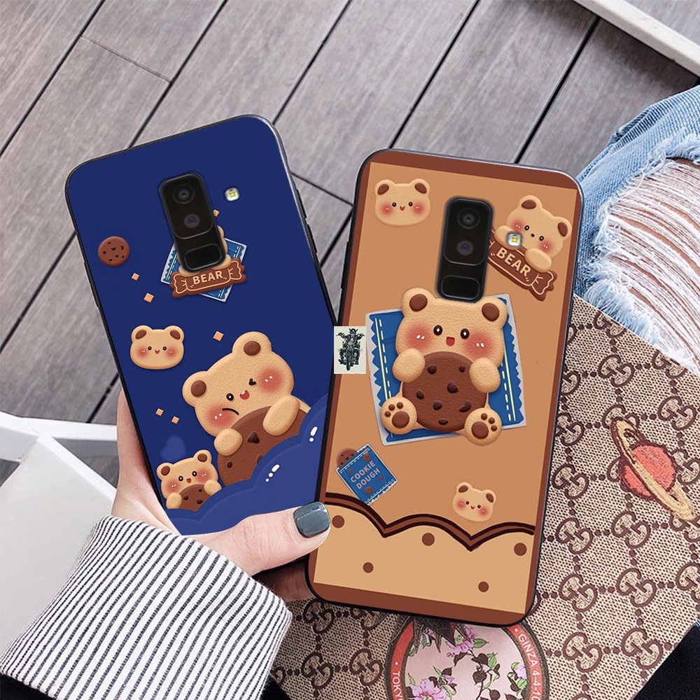 Ốp lưng Samsung a6 2018 / ss a6 plus / ss j8 in hình gấu cute ,bear siêu hot