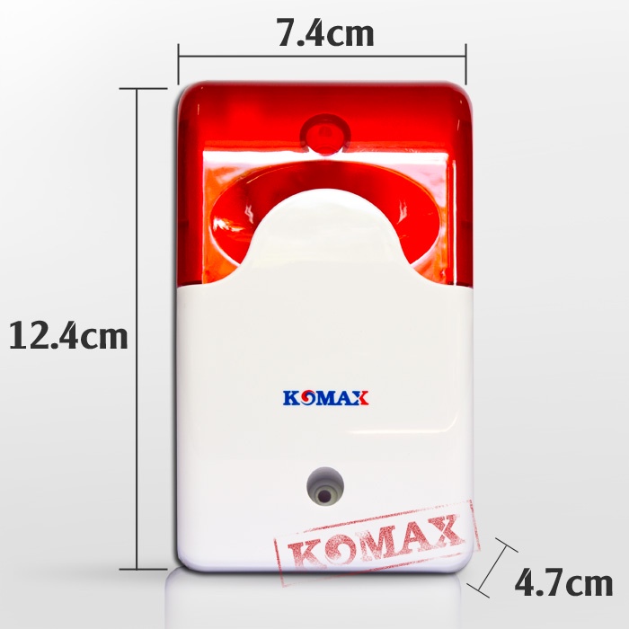 CÒI HỤ BÁO ĐỘNG KÈM ĐÈN CHỚP LED  có 3 dòng điện áp riêng biệt 12V, 24V và 220V, còi hú báo trộm báo cháy có đèn