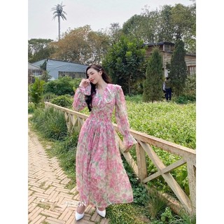 Váy voan tơ chun eo siêu xinh