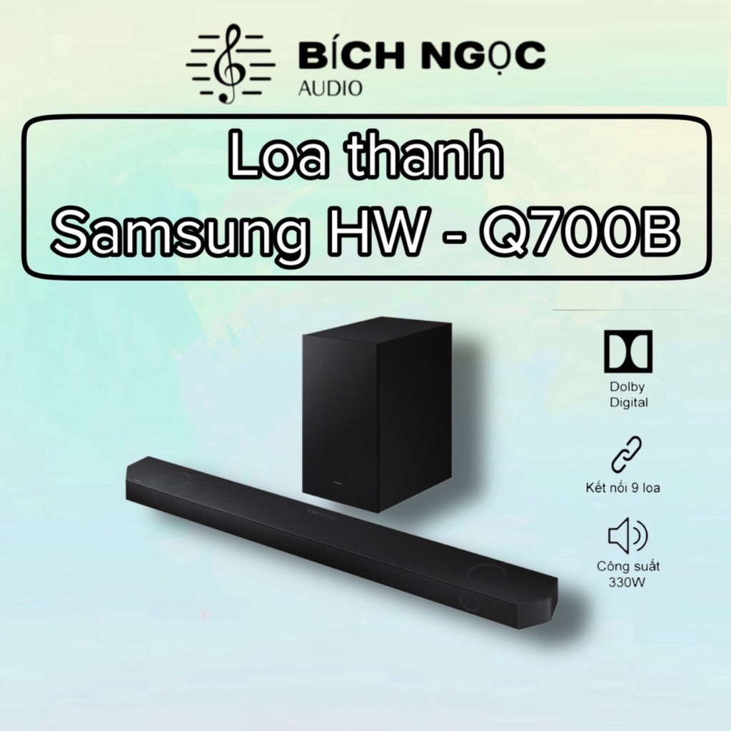 Loa thanh Soundbar Samsung HW-Q700B 3.1.2 320W  - Hàng chính hãng Bảo Hành 12 Tháng Trên Toàn Quốc