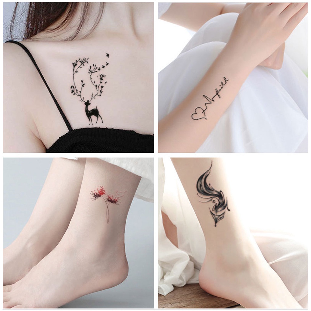 Set 30 Hình Xăm Dán Tạm Thời Chống Nước Có Thể Chuyển Đổi Trong 15 Ngày 1652 Giaohangsieutoc88