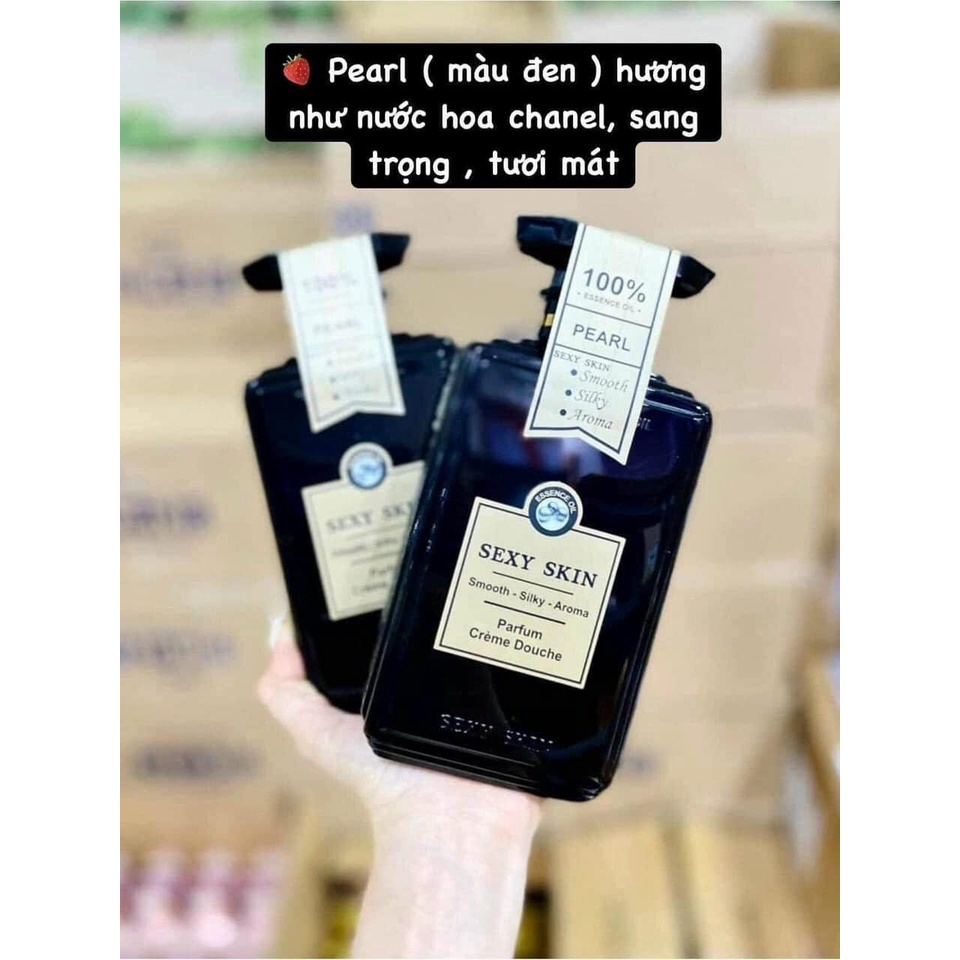 Sữa tắm nước hoa sexy skin 600ml chính hãng Pháp