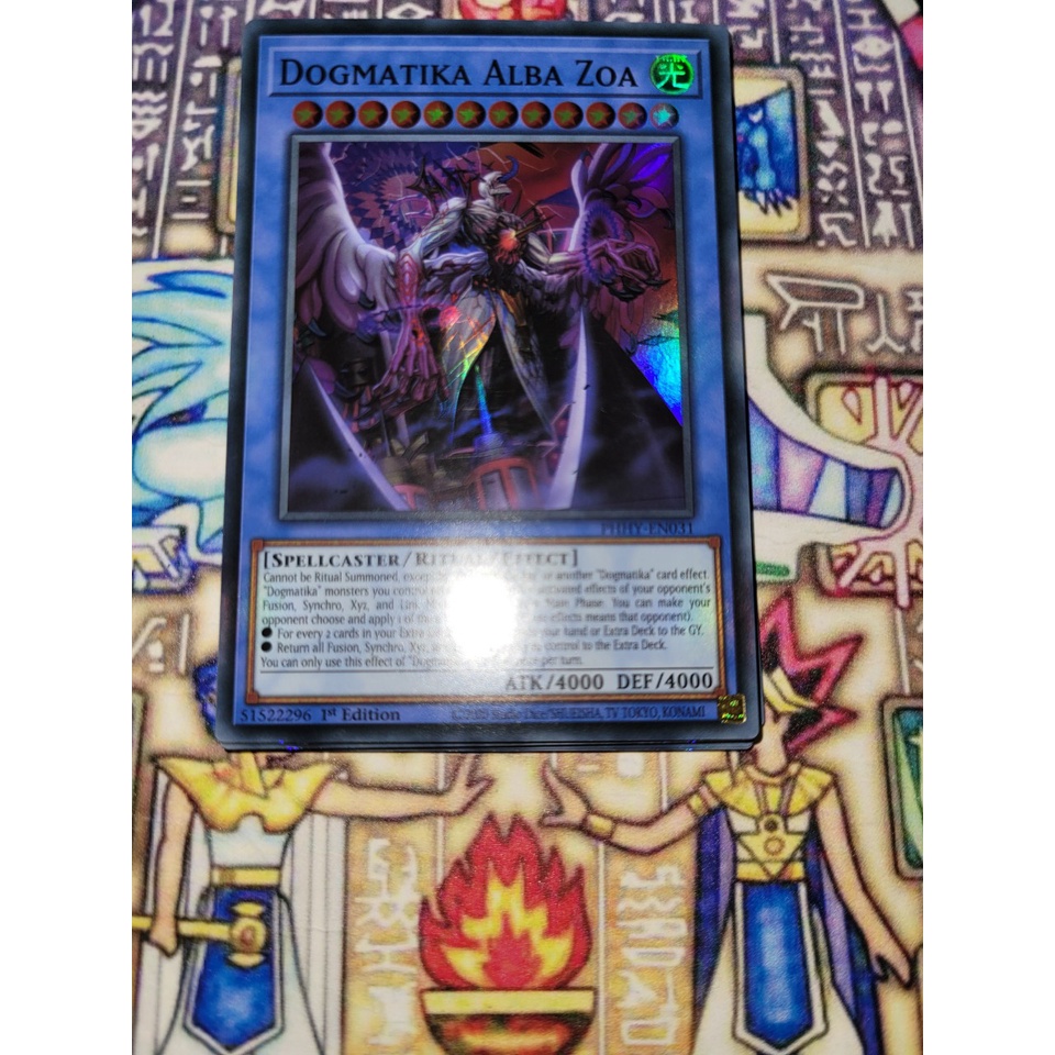 Thẻ bài Yugioh - TCG - Dogmatika Alba Zoa / PHHY-EN031'