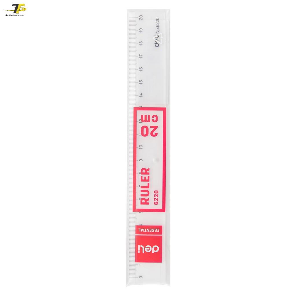 Thước kẻ Deli trong suốt - 20/30cm - 1 chiếc -  E6220/ E6230