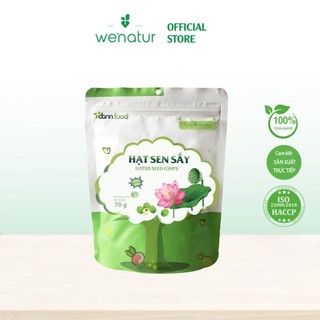 Hạt sen sấy giòn thơm ngon ăn liền 70g dann food