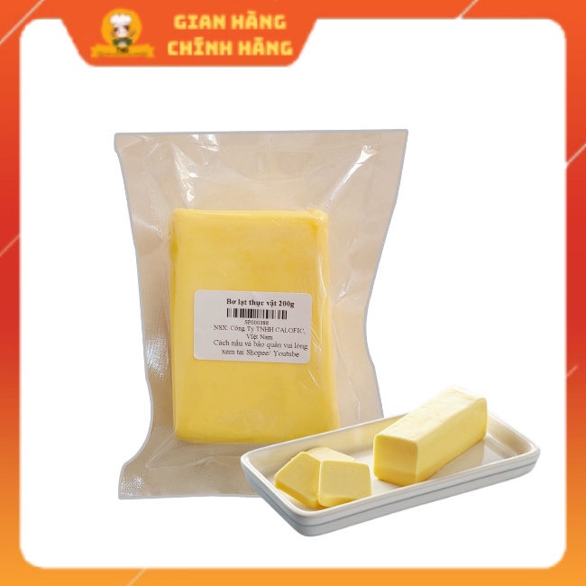 Bơ Lạt, bơ nhạt làm bánh, kẹo Nougat - Vaobep365