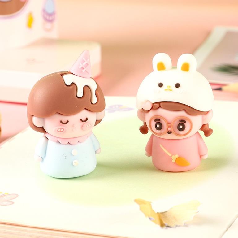 Đồ Chuốt Bút Chì Mini Họa Tiết Hoạt Hình Dễ Thương Cho Bé