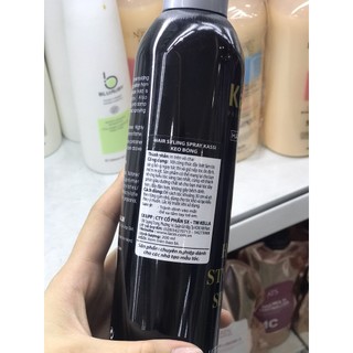 Keo xịt bóng tóc nam Kassi 350ML