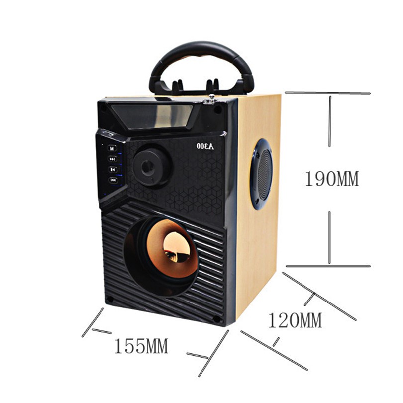 Loa bluetooth mini KAW kèm mic hàng chính hãng bảo hành 12 tháng