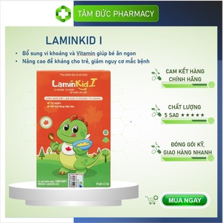 CỐM ĂN NGON LAMINKID I (Hộp 20 gói) - Trẻ ăn ngon, đề kháng khỏe, tăng cân tự nhiên - LaminKid 1 cho bé chính hãng