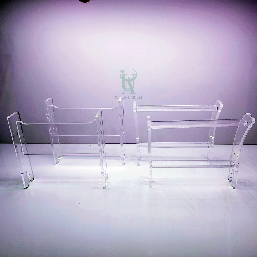 Chân Đèn Mica Trong Suốt Hồ Thủy Sinh | Chân Đèn Acrylic