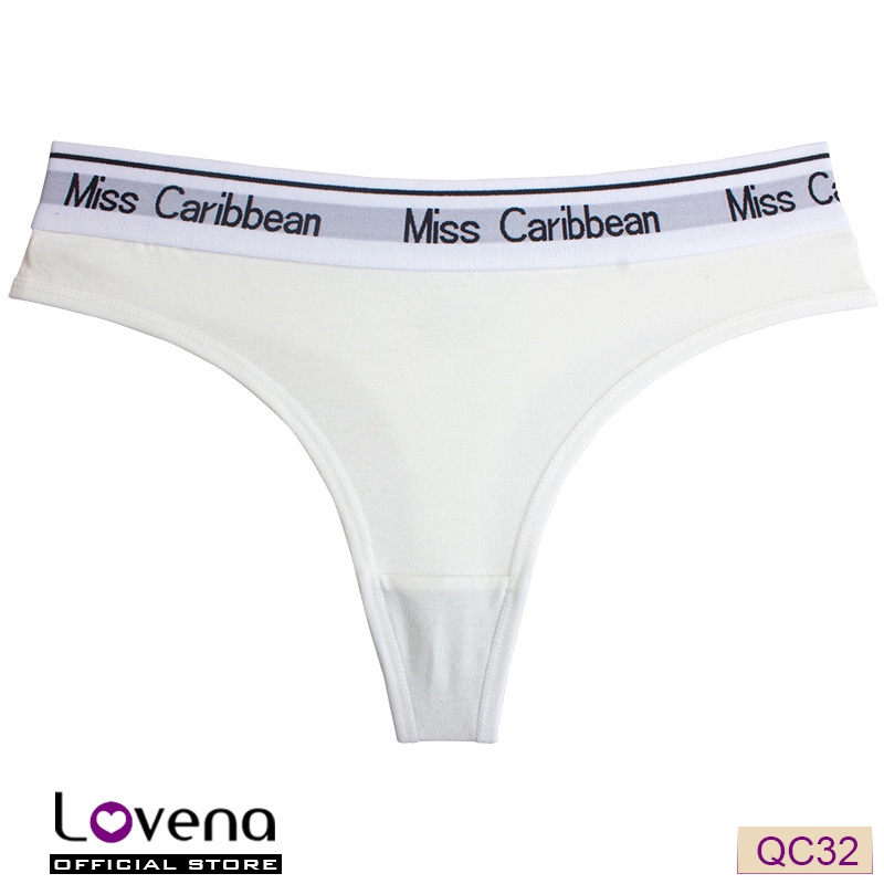 Quần Lót Lọt Khe Nữ Cotton Thể Thao Lovena QC32